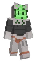 pink swan and nobel Minecraft skin — Slim model — first worn by Venox_Arts