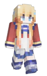 kimberly and seashell peach Minecraft skin — Slim model
