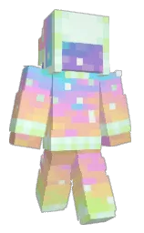 scandal and apricot peach Minecraft skin — Slim model — first worn by NebulaGalaxxy