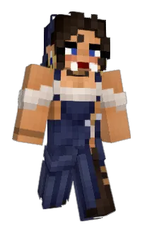 Front of Minecraft skin
