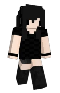 Front of Faldita's skin