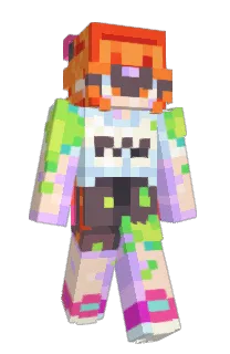 Front of Minecraft skin