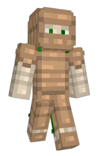 Front of Pinepelt's skin