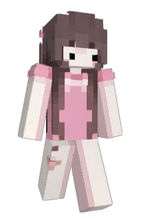 Front of TelDewier's skin