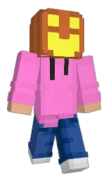 tuscany and hot pink Minecraft skin — Classic model — first worn by Acetheface15