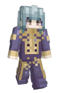 Front of Serevania's skin