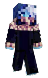 Fovski's Minecraft skin wearing the Cherry Blossom cape