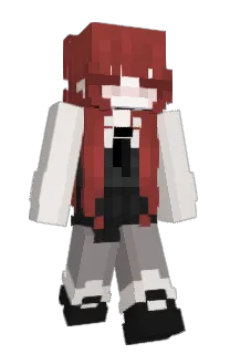 Front of teaer's skin