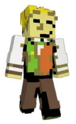 LemonBluez's Minecraft skin wearing the Cherry Blossom cape