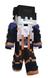 cinder and ebony clay Minecraft skin — Slim model