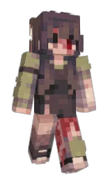 Slim Minecraft skin