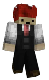 tamarillo and bondi blue Minecraft skin — Classic model — first worn by Calthrus
