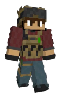 Front of HalfiiiDan's skin