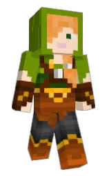 Minecraft skin — Slim model