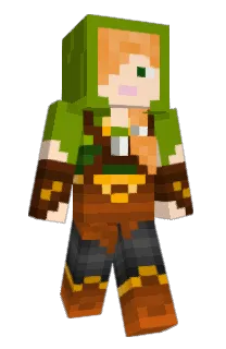 Front of Minecraft skin