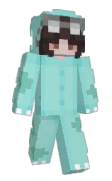 Pumpkem's Minecraft skin wearing the 15th Anniversary cape