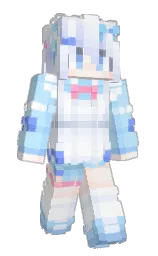 baiqq's Minecraft skin wearing the Pan cape