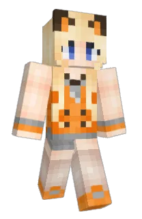 Front of Jacky's skin