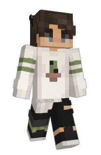 Front of Harv's skin
