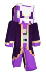 Liadam's Minecraft skin wearing the Migrator cape