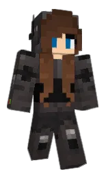 Alyssamarie049's Minecraft skin wearing the MineCon 2016 cape