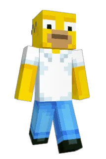53AN Minecraft avatar full body