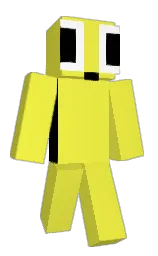 starship and white Minecraft skin — Classic model — first worn by Fungo2up