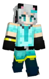 Slim Minecraft skin