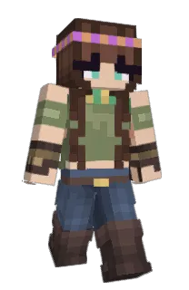 Front of Minecraft skin
