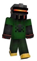 Back of berylbear's skin