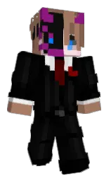 sandal and black Minecraft skin — Classic model — first worn by Sky987derpro