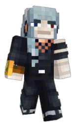 woodsmoke and shark Minecraft skin — Classic model