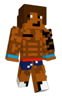 Front of Minecraft skin
