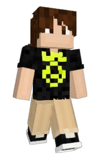 Front of KK00l's skin