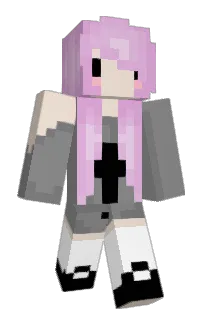 Front of pawnted's skin