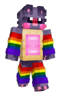 Front of catcawn's skin