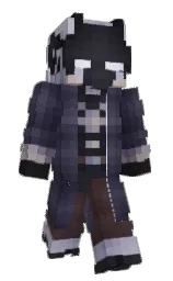 tuna and gun powder Minecraft skin — Slim model — first worn by Jakeu_