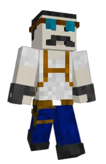 Front of Minecraft skin