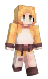 Slim Minecraft skin