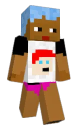 PenneThon's Minecraft skin wearing the 15th Anniversary cape