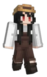 shady lady and wild sand Minecraft skin — Classic model — first worn by Garnetkorea