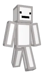 nobel and white Minecraft skin — Classic model — first worn by Rasu_1109