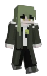 Quinz86's Minecraft skin wearing the Migrator cape