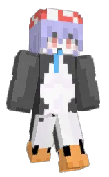 Minecraft-Skin in emperor und dove gray — Modell: Klassisch — zuerst getragen von Tandahazuki_