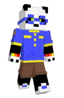 Front of NerdyQwerty's skin
