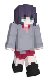 afraidful's Minecraft skin wearing the Pan cape