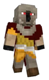 burnt maroon and sandal Minecraft skin — Classic model — first worn by Astr0OfTheDesert