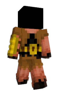 Front of Lucafalke's skin