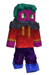 Front of ChunkBorder's skin