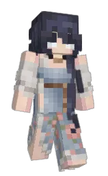 tuna and just right Minecraft skin — Slim model — first worn by Jun_Mo_th